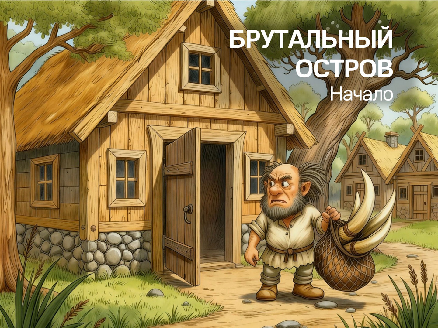 Брутальный остров. Начало. Ёж-Солнце выходит на тропу